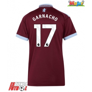 Aston Villa Alejandro Garnacho #17 Primera Equipación Mujer 2026-27 Manga Corta
